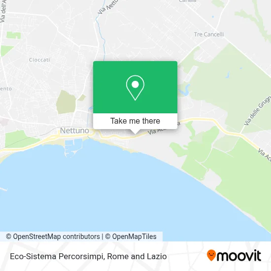 Eco-Sistema Percorsimpi map
