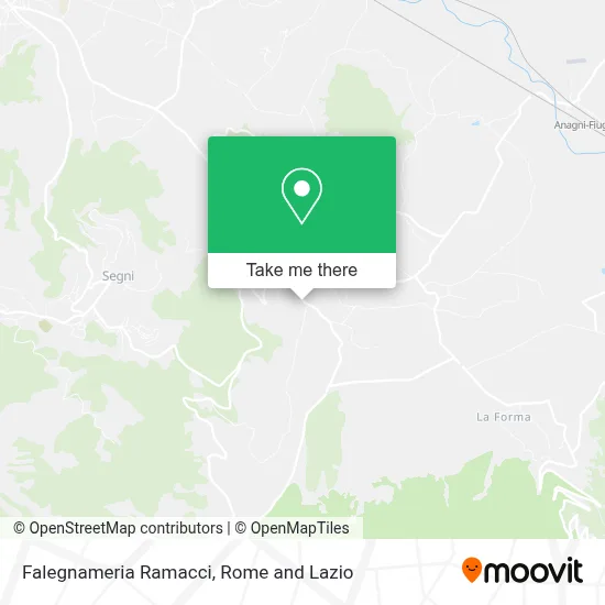 Falegnameria Ramacci map