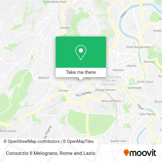 Consorzio Il Melograno map