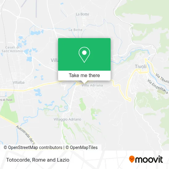 Totocorde map