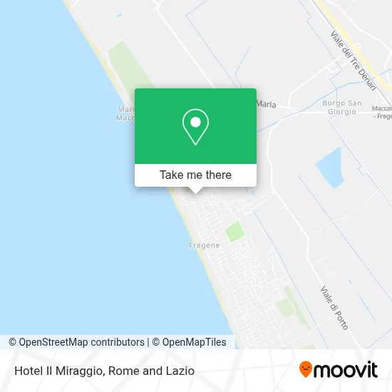 Hotel Il Miraggio map