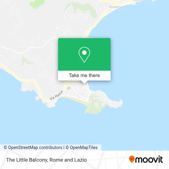 The Little Balcony map