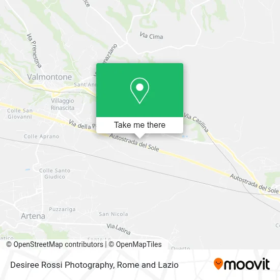 Desiree Rossi Photography map