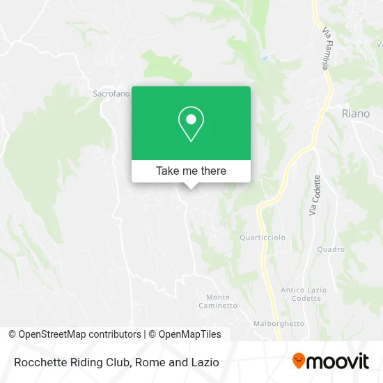 Rocchette Riding Club map