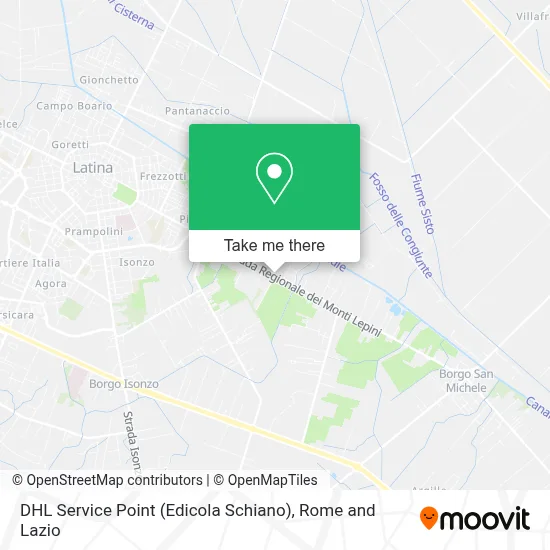 DHL Service Point (Edicola Schiano) map