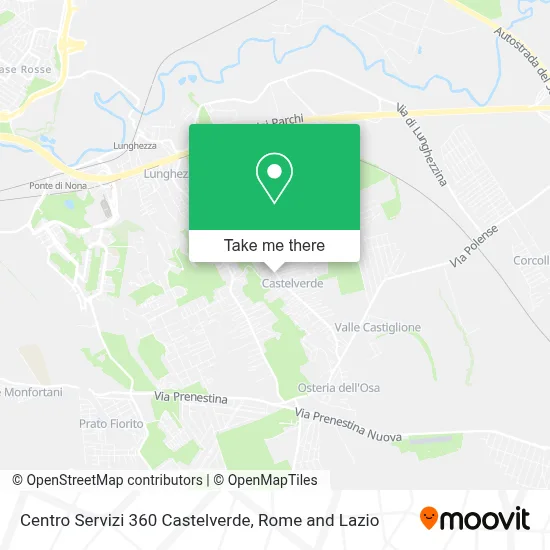 Centro Servizi 360  Castelverde map