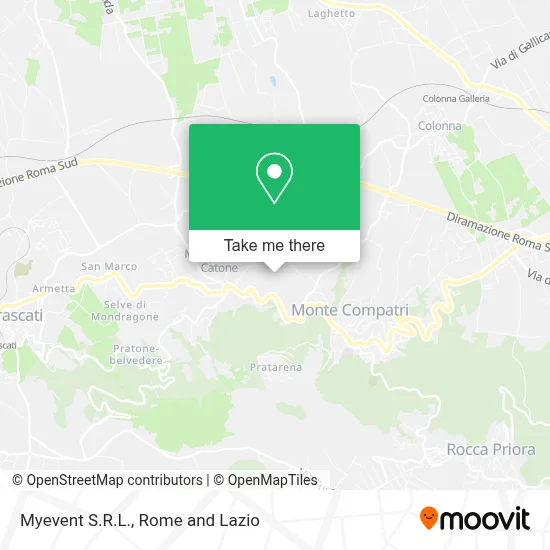 Myevent S.R.L. map