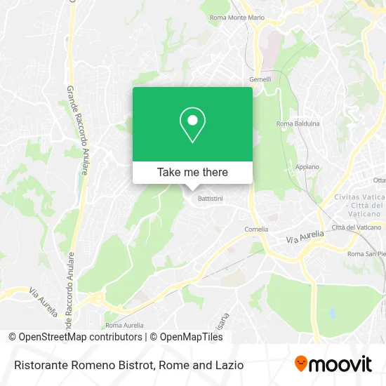 Ristorante Romeno Bistrot map