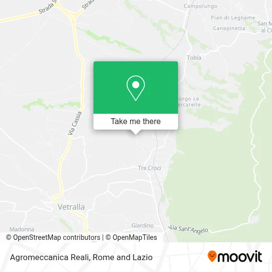 Agromeccanica Reali map