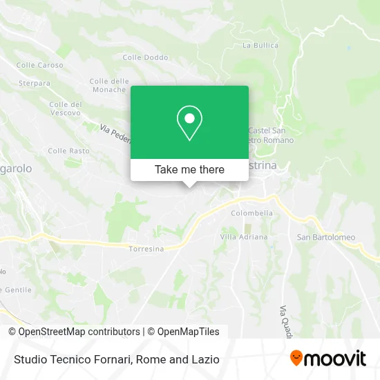 Studio Tecnico Fornari map