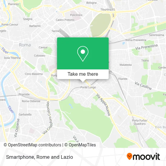 Smartphone map