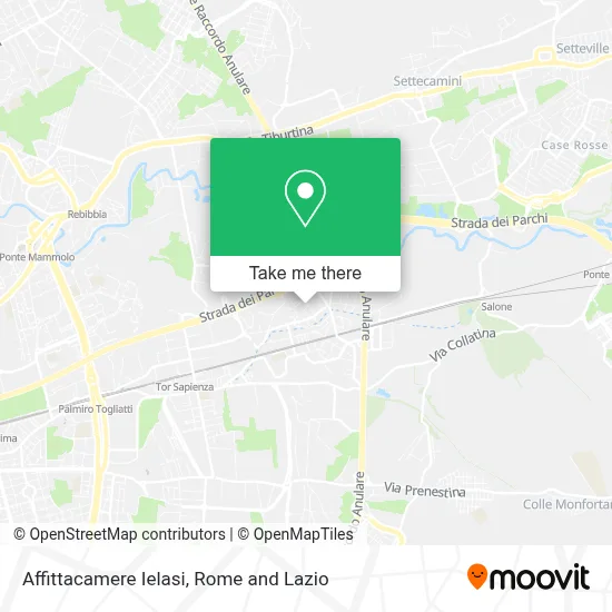 Affittacamere Ielasi map