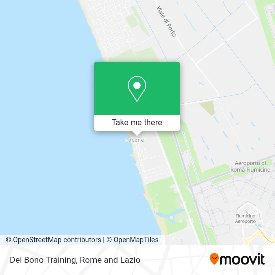 Del Bono Training map