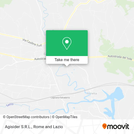 Agisider S.R.L. map