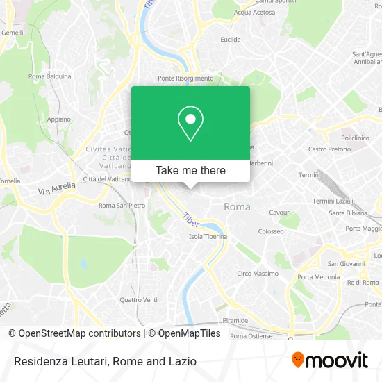 Residenza Leutari map