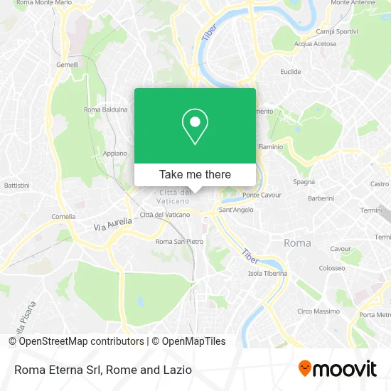 Roma Eterna Srl map