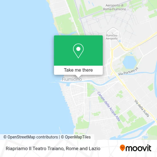 Riapriamo Il Teatro Traiano map