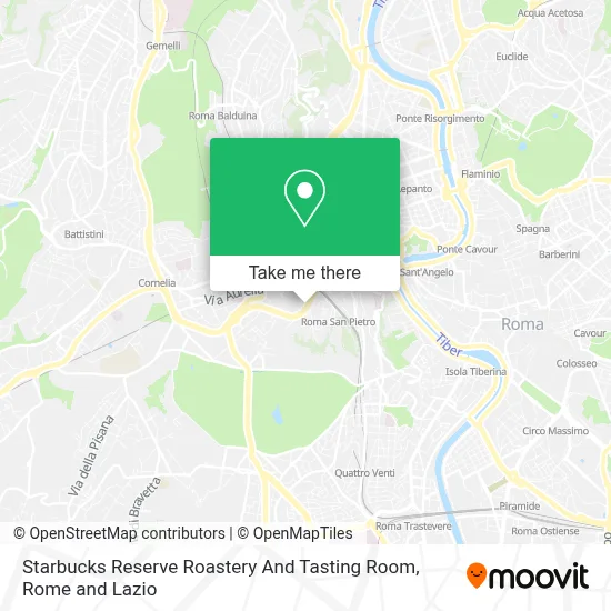 Starbucks Reserve Roastery And Tasting Room map