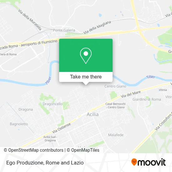 Ego Produzione map