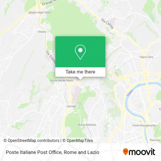 Poste Italiane Post Office map