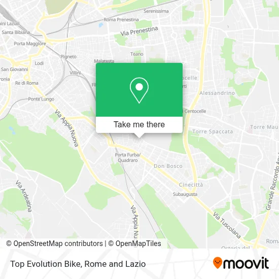 Top Evolution Bike map