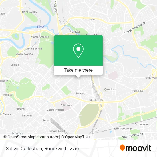 Sultan Collection map