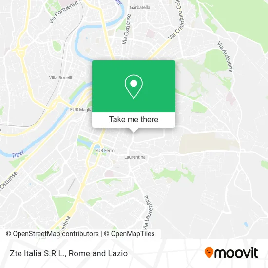 Zte Italia S.R.L. map