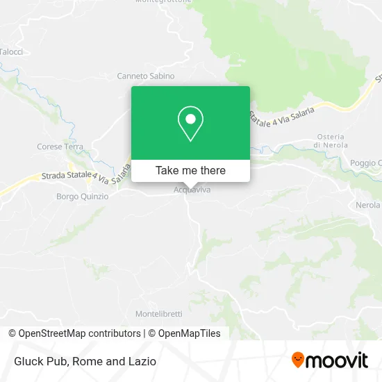 Gluck Pub map