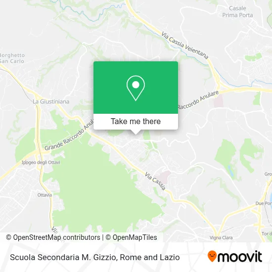 Scuola Secondaria M. Gizzio map