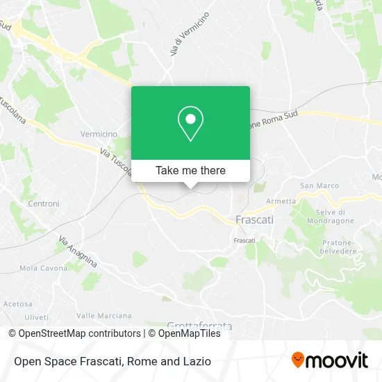 Open Space Frascati map