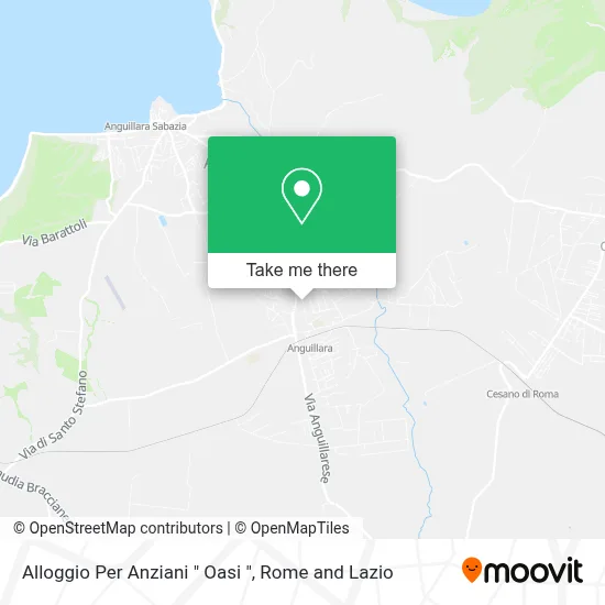 Alloggio Per Anziani  " Oasi " map