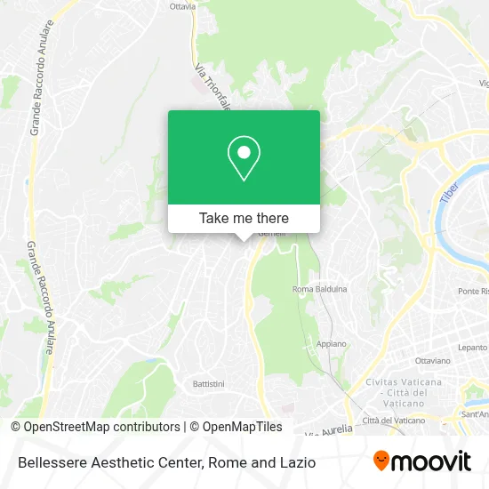 Bellessere Aesthetic Center map