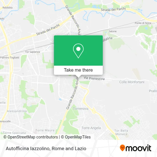 Autofficina Iazzolino map