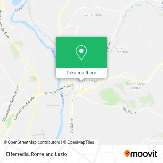 Effemedia map