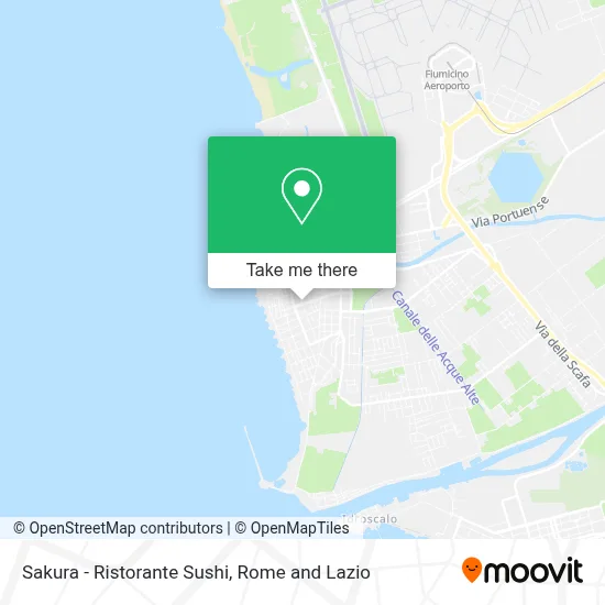 Sakura - Ristorante Sushi map