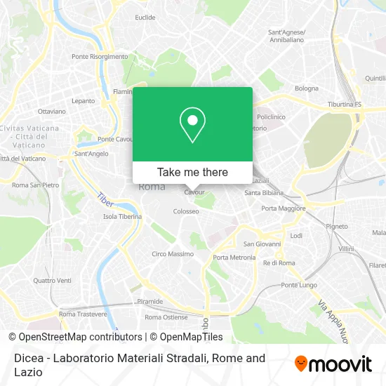 Dicea - Laboratorio Materiali Stradali map