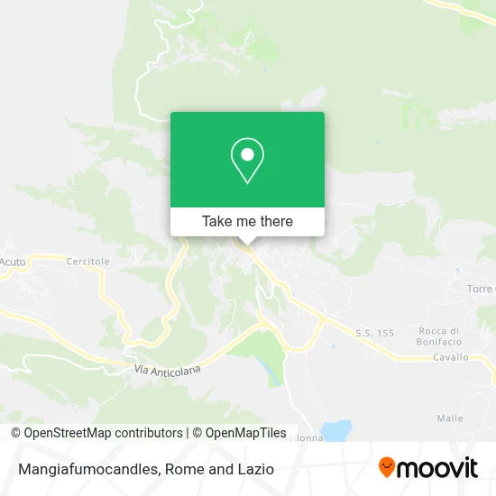 Mangiafumocandles map