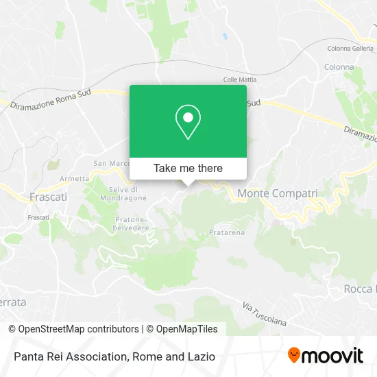 Panta Rei Association map