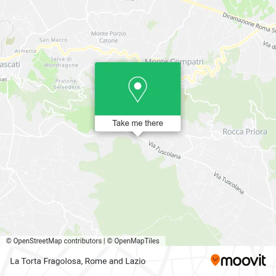 La Torta Fragolosa map