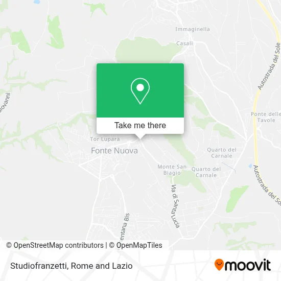 Studiofranzetti map