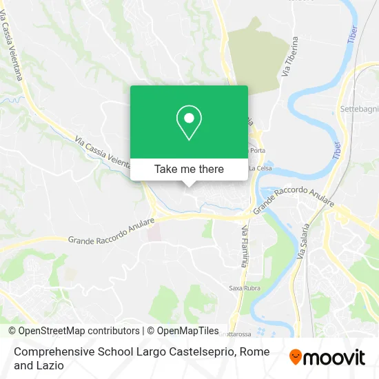 Comprehensive School Largo Castelseprio map