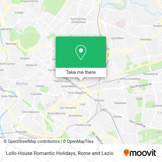 Lollo House Romantic Holidays map