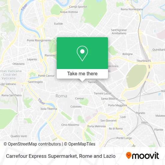 Carrefour Express Supermarket map