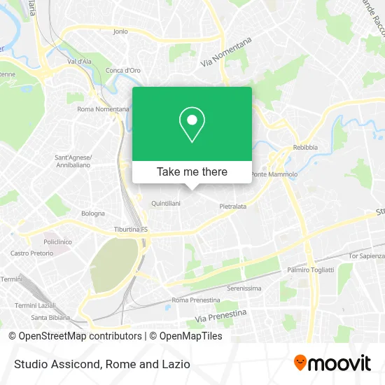 Studio Assicond map