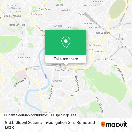 G.S.I. Global Security Investigation Srls map