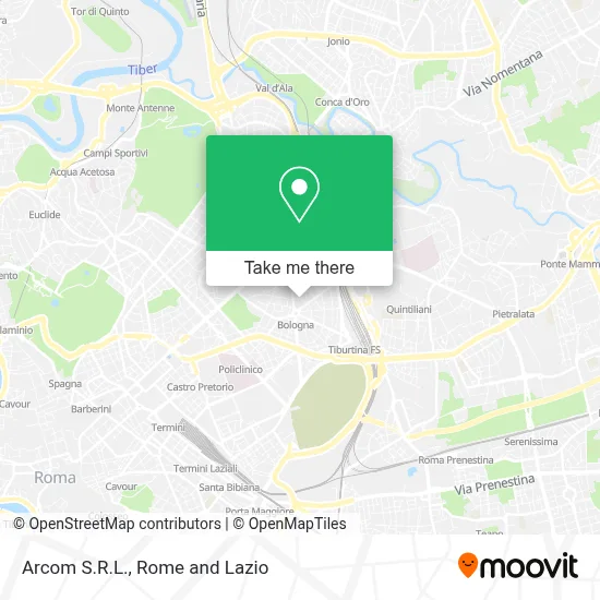 Arcom S.R.L. map
