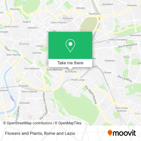 Flowers and Plants map
