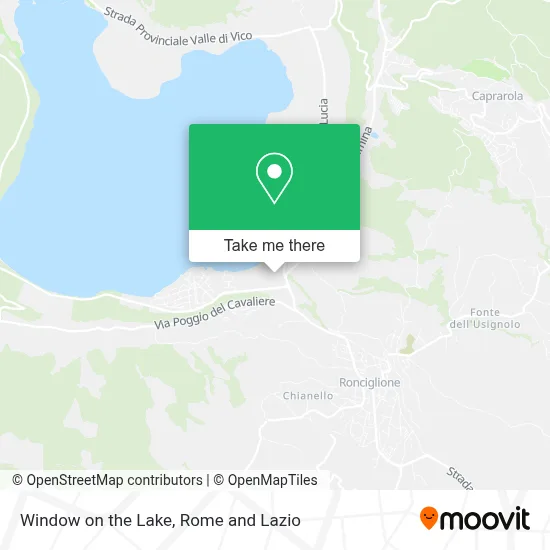 Window on the Lake map