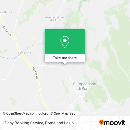 Dany Booking Service map