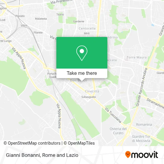 Gianni Bonanni map